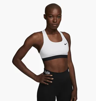 Топ женский Nike Womens Medium-Support Non-Padded Sports Bra White Bv3900-100