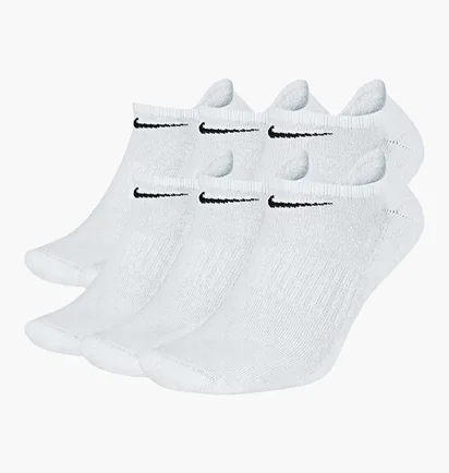 Носки унисекс Nike Everyday Lightweight White (6 пар) SX7679-100