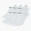 Носки унисекс Nike Everyday Lightweight White (6 пар) SX7679-100