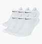 Носки унисекс Nike Everyday Lightweight White (6 пар) SX7679-100