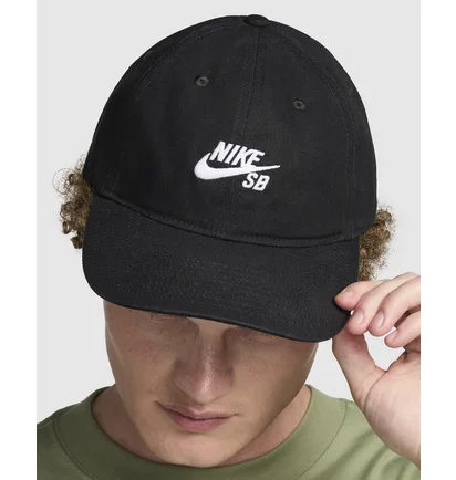 Кепка унісекс Nike Sb Club Unstructured Skate Cap Black HF7278-010