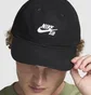 Кепка унісекс Nike Sb Club Unstructured Skate Cap Black HF7278-010