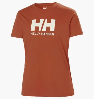 Футболка женская Helly Hansen Logo T-Shirt Orange 34112-179