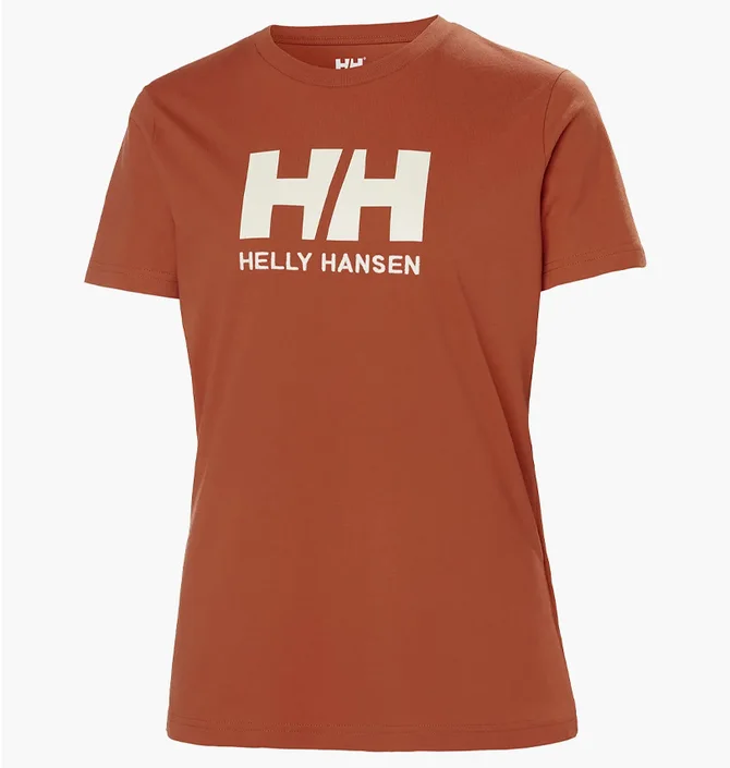 Футболка женская Helly Hansen Logo T-Shirt Orange 34112-179