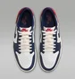 Кроссовки мужские Air Jordan 1 Retro Low Og Howard University White/Blue HQ2993-100