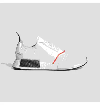 Кроссовки унисекс Adidas Nmd R1 White Ee5086