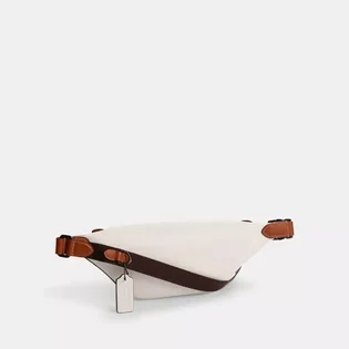 Сумка унісекс Coach Charter Belt Bag 7 With Large Horse And Carriage Print Brown/White CM344-W8F