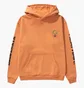 Худі чоловіче Brain Dead Heatwave Orange BDF21T09001947
