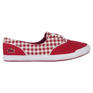 Кеди жіночі Lacoste Lancelle Lace 3 Eye 216 1 Spw Red/White 731SPW0044047