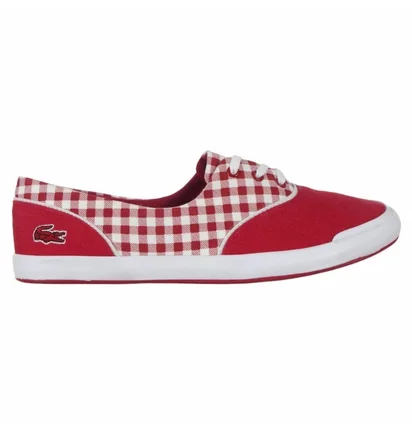 Кеди жіночі Lacoste Lancelle Lace 3 Eye 216 1 Spw Red/White 731SPW0044047