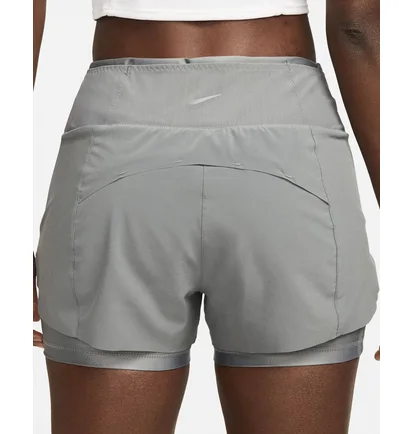 Шорты женские Nike Dri-Fit Swift 2-In-1-Laufshorts Grey DX1029-084