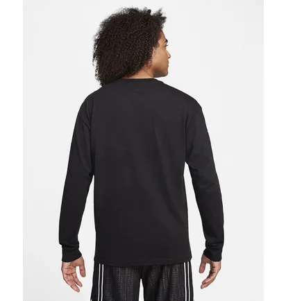 Лонгслив мужской Nike Max90 Long-Sleeve Basketball T-Shirt Black FN0819-010