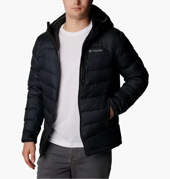 Куртка мужская Columbia Autumn Park™ Down Hooded Jacket Omni-Heat Black XM1506-010