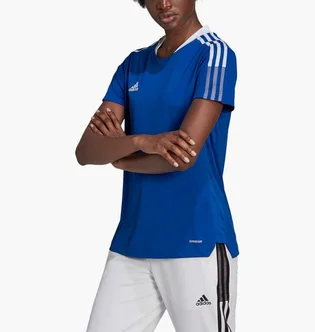 Футболка женская Adidas Tiro21 Tr Jsy Blue Gm7583