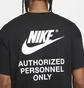 Футболка чоловіча Nike M Nsw Authrzd Personnel Tee Black Dm6427-010