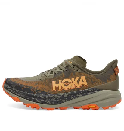 Кроссовки мужские Hoka One M Speedgoat 6 Olive 1147791-AQL