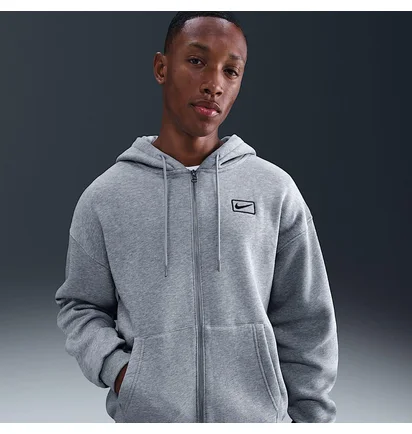 Толстовка чоловіча Nike Club Grey IQ2765-063