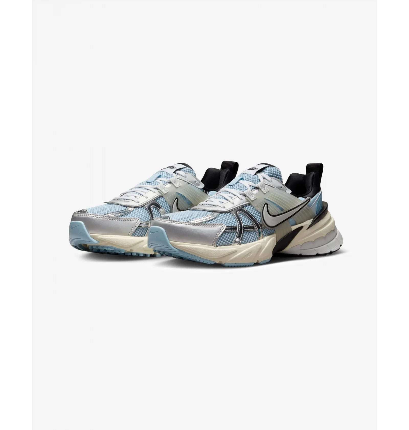 ᐉ Кроссовки унисекс Nike V2K Run - Psychicblue/ Metallicsilver
