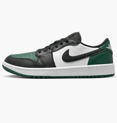 Кросівки унісекс Air Jordan 1 Low G Black/Green Dd9315-107