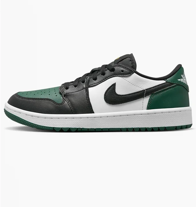 Кросівки унісекс Air Jordan 1 Low G Black/Green Dd9315-107