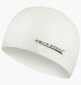 Шапочка для плавання Aqua Speed Mega White 100-05