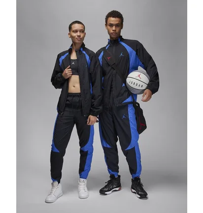 Олимпийка мужская Air Jordan Sport Jam Warm Up Jacket Black DX9367-014