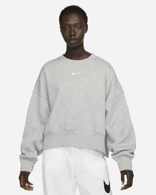 Світшот жіночий Nike Sportswear Phoenix Fleece Over-Oversized Crewneck Sweatshirt Grey Dq5761-063