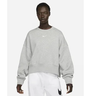 Свитшот женский Nike Sportswear Phoenix Fleece Over-Oversized Crewneck Sweatshirt Grey Dq5761-063