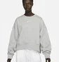 Свитшот женский Nike Sportswear Phoenix Fleece Over-Oversized Crewneck Sweatshirt Grey Dq5761-063