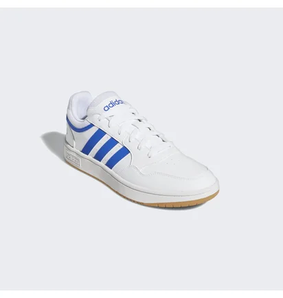 Кросівки чоловічі Adidas Hoops 3.0 Low Classic Vintage Shoes White/Blue Gy5435