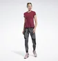 Футболка женская Reebok Workout Ready Activchill T-Shirt Bordo Gr9523