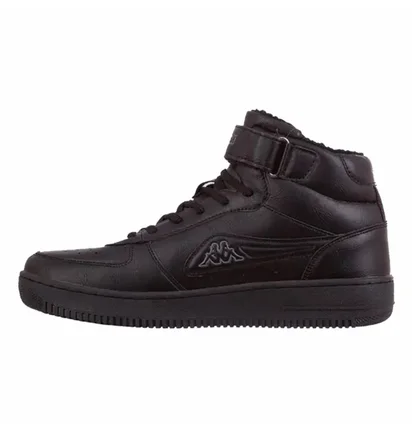Кроссовки мужские Kappa Bash Mid Fur Black 2427991111