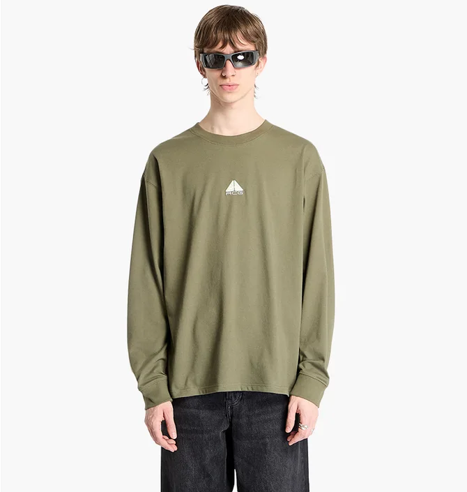 Лонгслив мужской Nike Acg Lungs T-Shirt Olive DR7753-222