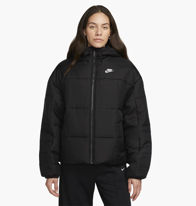 Пуховик жіночий Nike Sportswear Therma-Fit Essentials Black FB7672-010