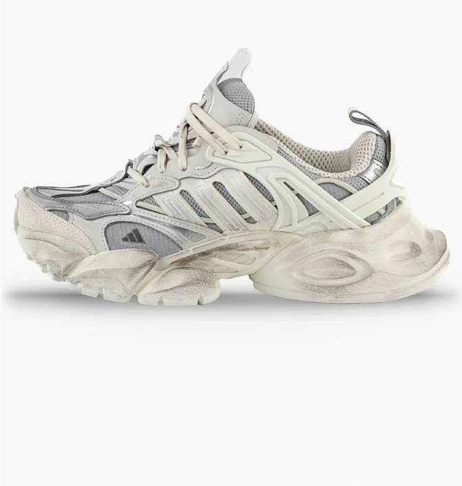 Кроссовки женские Adidas Xlg Runner Deluxe White/Grey JS1588