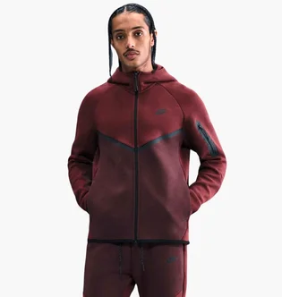 Толстовка мужская Nike Tech Fleece Bordo HV0949-619