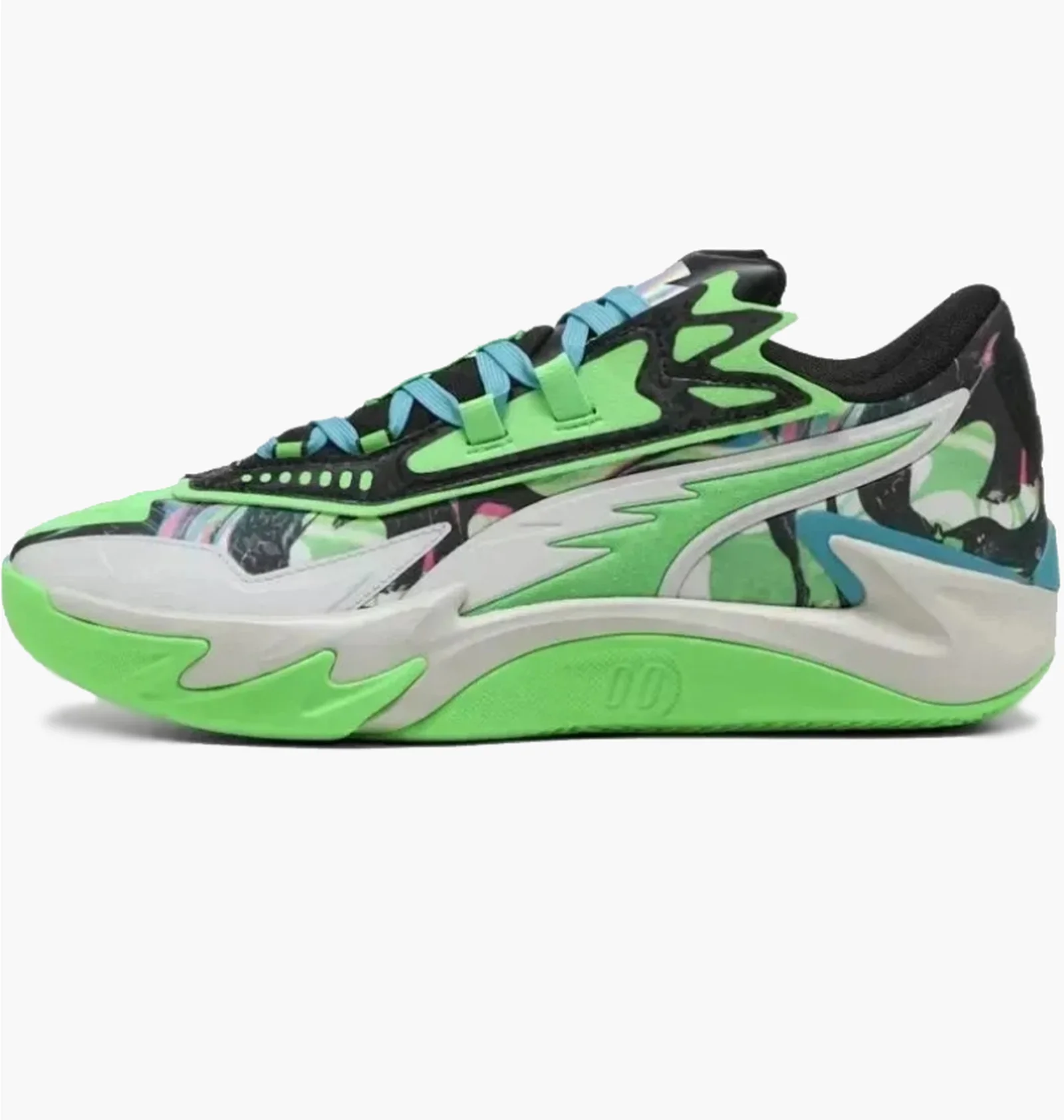 ᐉ Кросівки чоловічі Puma Scoot Zeros 2 Nba 2K Green/Pink 311349