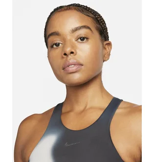 Топ женский Nike W Ny Df Swsh Md365 Aop Bra Grey Dm0647-070