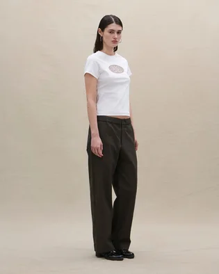 Футболка жіноча Carne Bollente Lust In Space White BABY-TEE-02