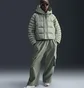 Пуховик жіночий Nike Sportswear Swoosh Puffer Primaloft®Therma-Fit Oversized Hooded Jacket Green FB8729-370