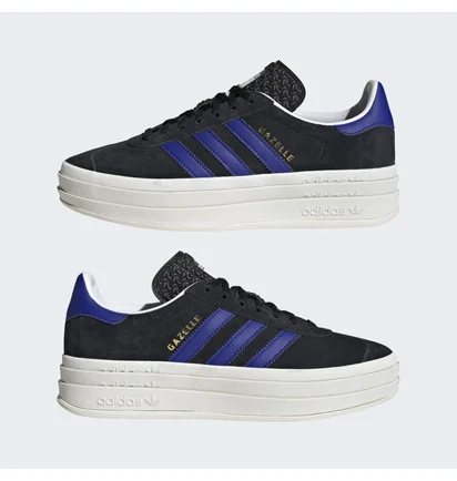 Кросівки жіночі Adidas Gazelle Bold Shoes Blue Hq4408