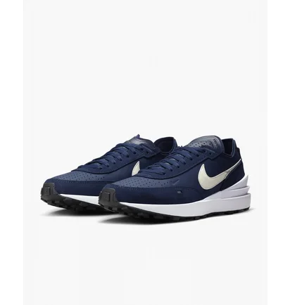 Кроссовки мужские Nike Waffle One Leather Blue Dx9428-400