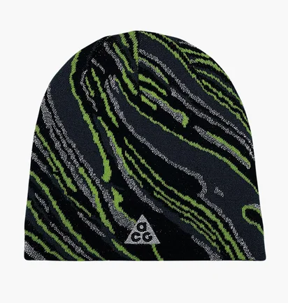 Шапка унисекс Nike Acg Peak Grey/Multi HV7016-077