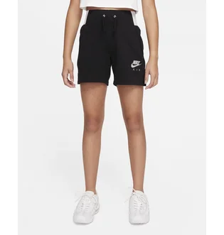 Шорты детские Nike Big Kids (Girls) French Terry Shorts Black Dm8218-010