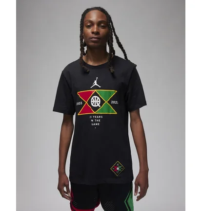 Футболка мужская Air Jordan T-Shirt Quai 54 Black FJ6984-010