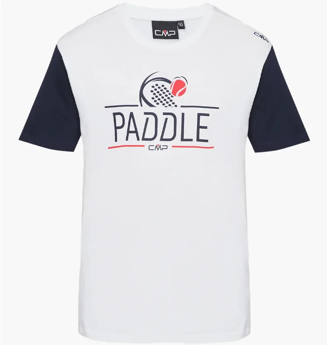 Футболка чоловіча CMP T-Shirt White 30T9367-17XN