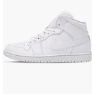 Кроссовки мужские Air Jordan 1 Mid White 554724-136
