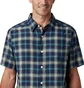 Рубашка мужская Columbia Under Exposure Short Sleeve Shirt Blue AJ1238-790
