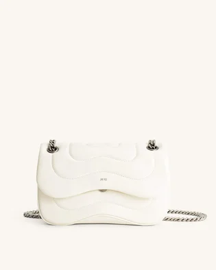 Сумка жіноча JW PEI Tina Quilted Chain Crossbody White BB2023BG74154JWP