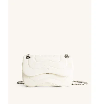Сумка женская JW PEI Tina Quilted Chain Crossbody White BB2023BG74154JWP